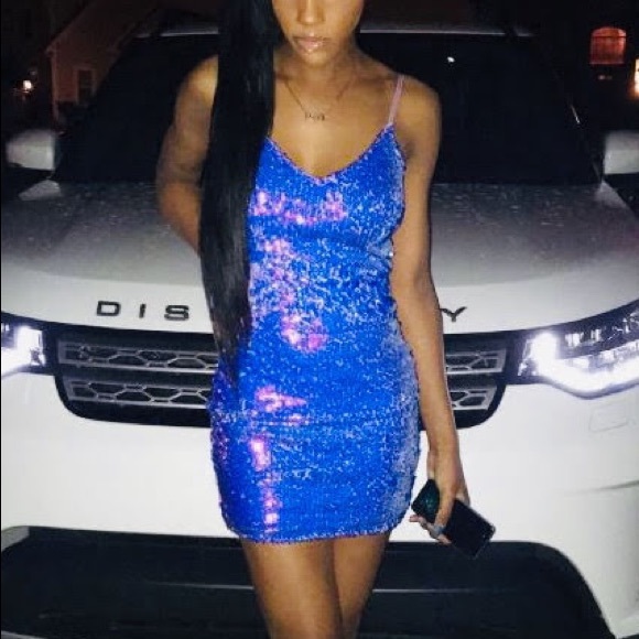 Akira Sequin Dress - Picture 1 of 4